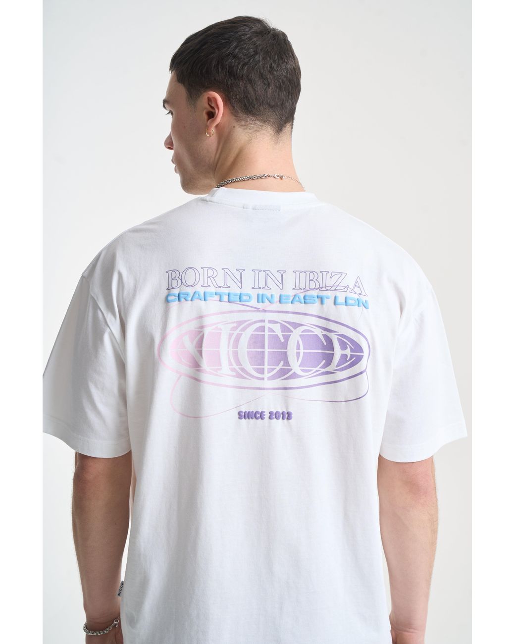 Nicce London White Lita T-Shirt for men