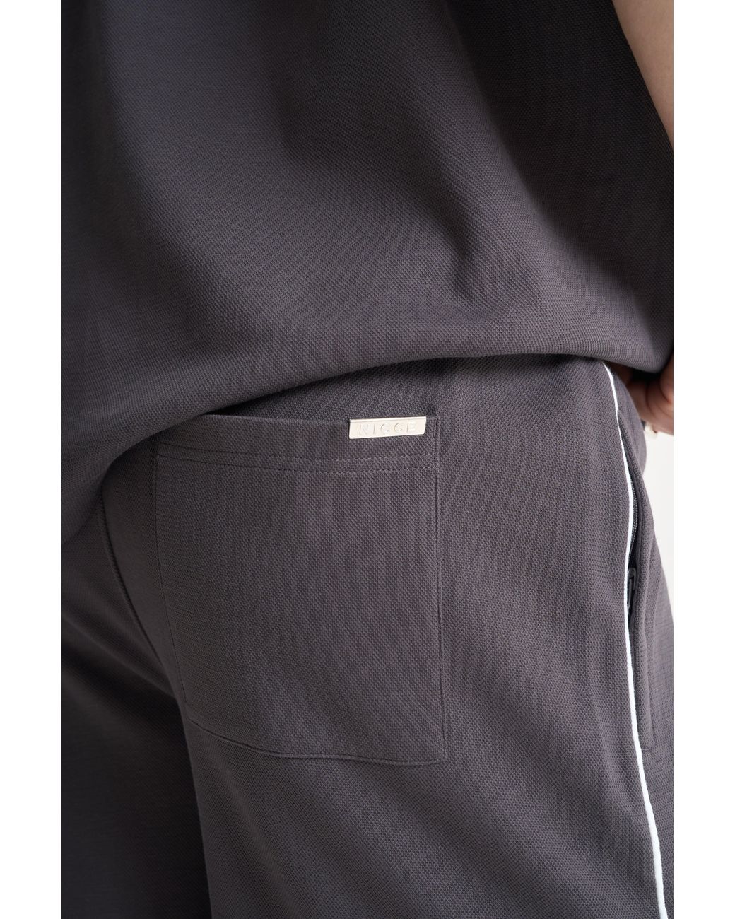 Nicce London Black Piper Shorts for men
