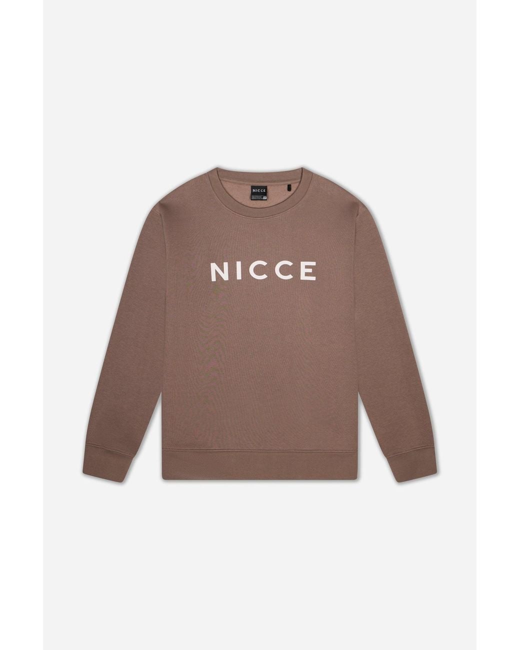 Nicce London Brown Lormi Sweatshirt for men