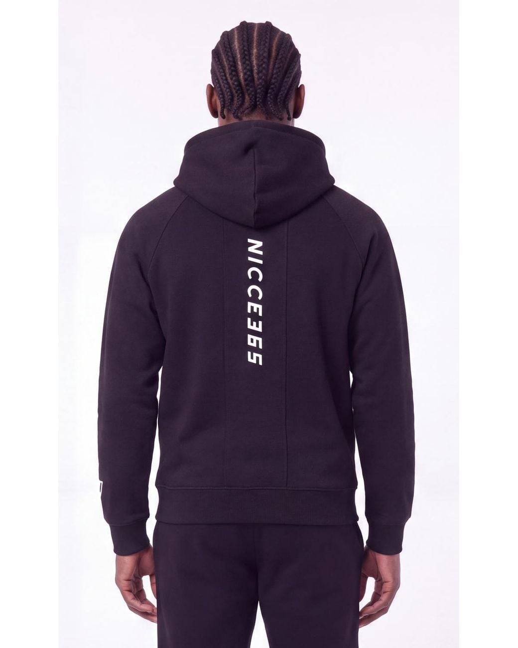 Nicce London Blue Fovant Hoodie for men