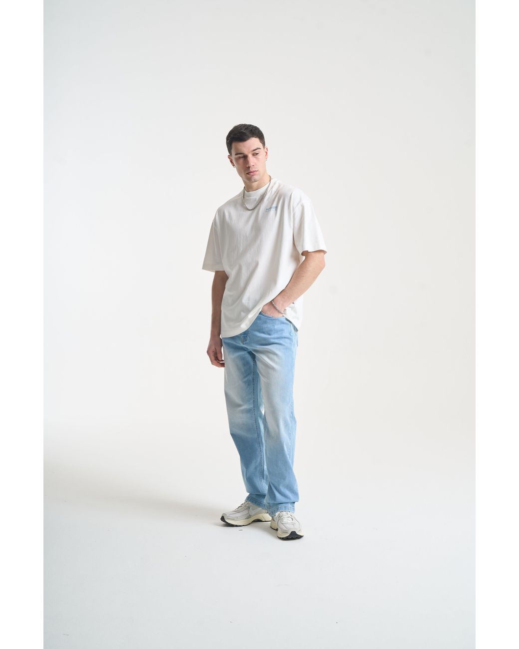 Nicce London White Nightspot T-Shirt for men