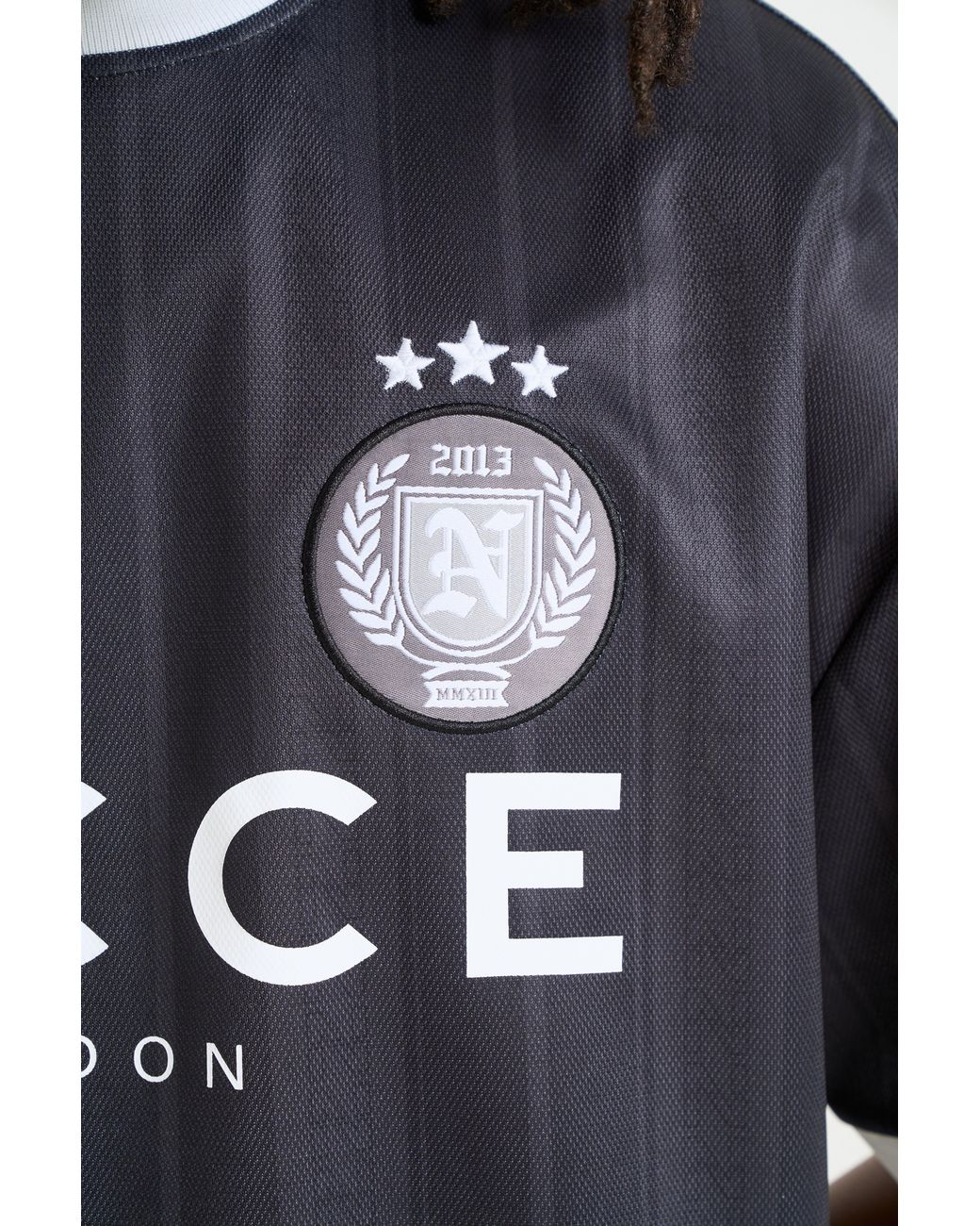 Nicce London Black Legend Football Shirt for men