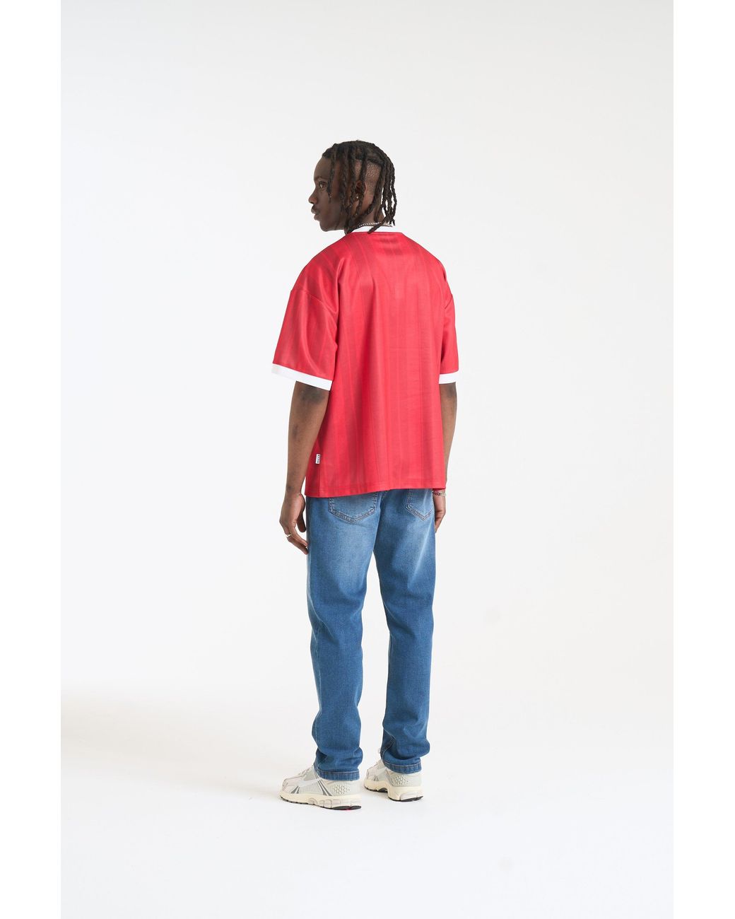 Nicce London Red Legend Football Shirt for men