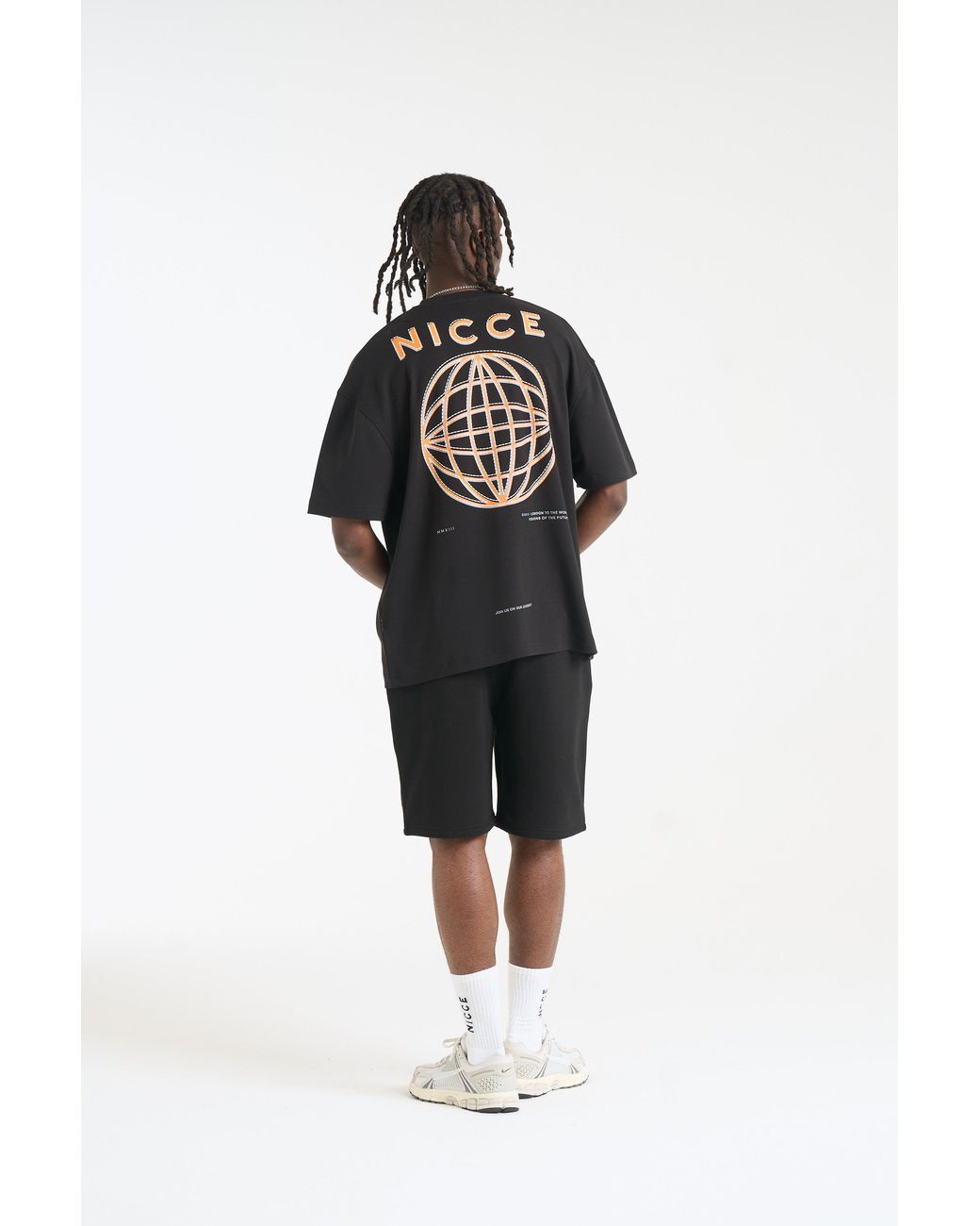 Nicce London Black Raviti T-Shirt for men