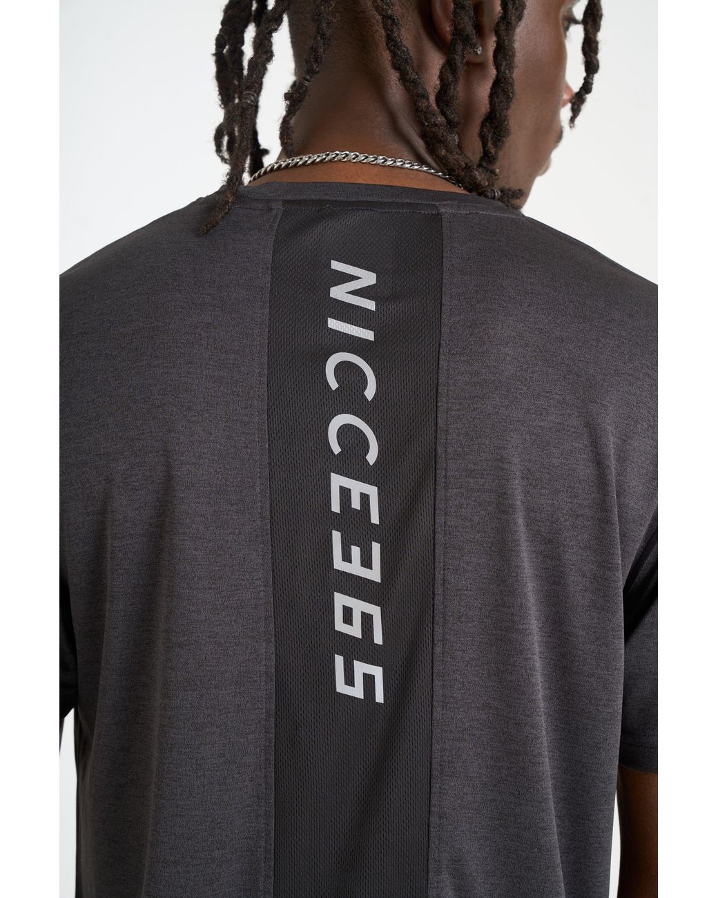 Nicce London Black Gripper T-Shirt for men