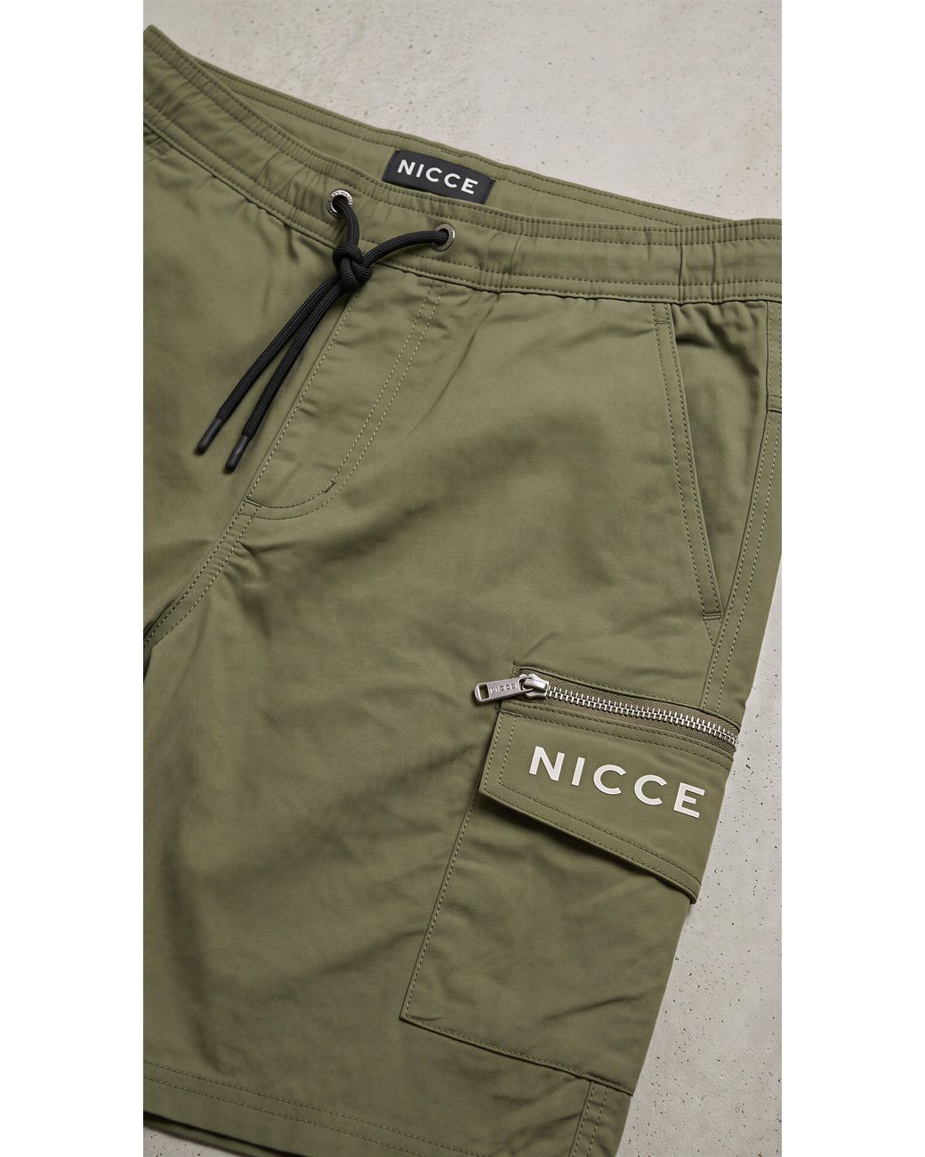 Nicce London Natural Humva Shorts for men