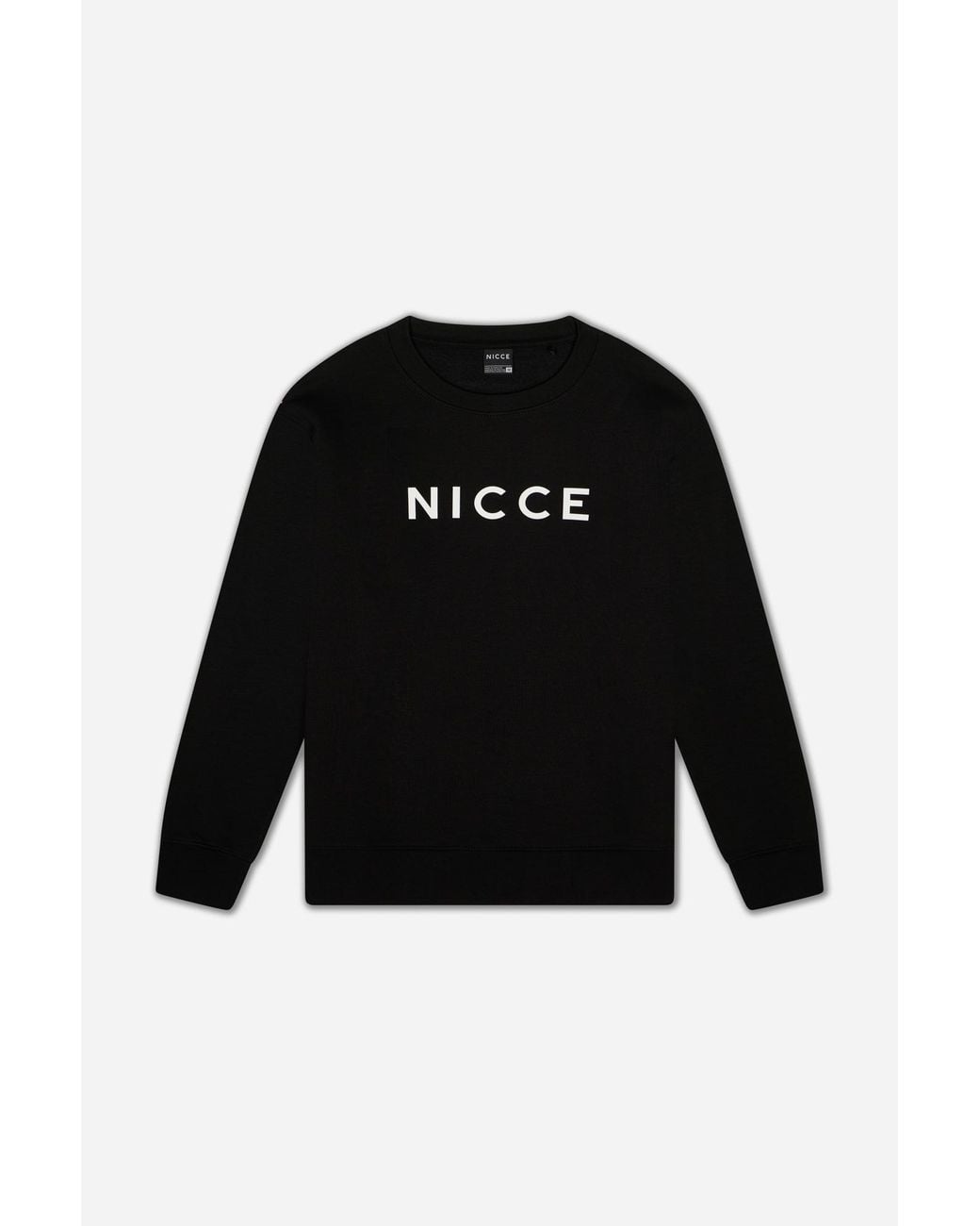 Nicce London Black Lormi Sweatshirt for men
