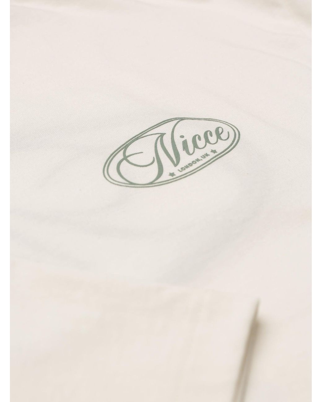 Nicce London White Grant T-Shirt for men