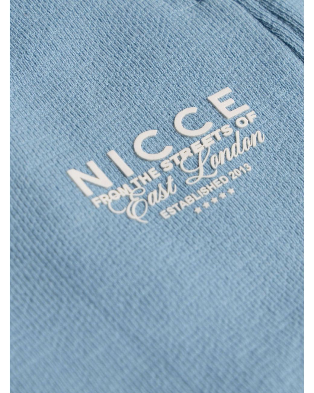 Nicce London Blue Cera Shorts for men