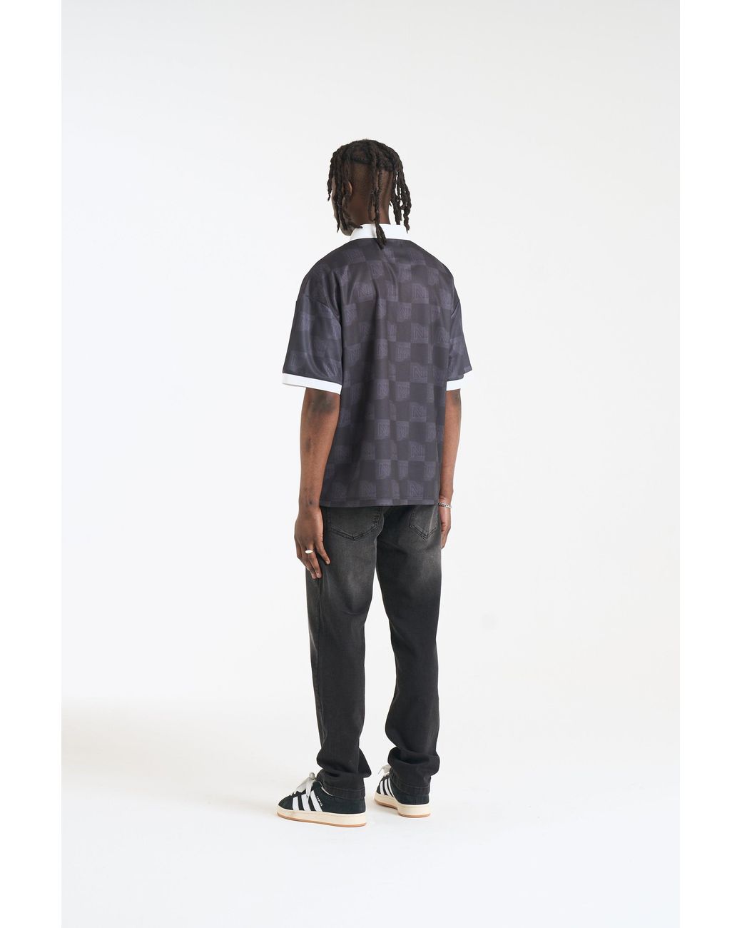 Nicce London Blue Stadium Football Shirt for men