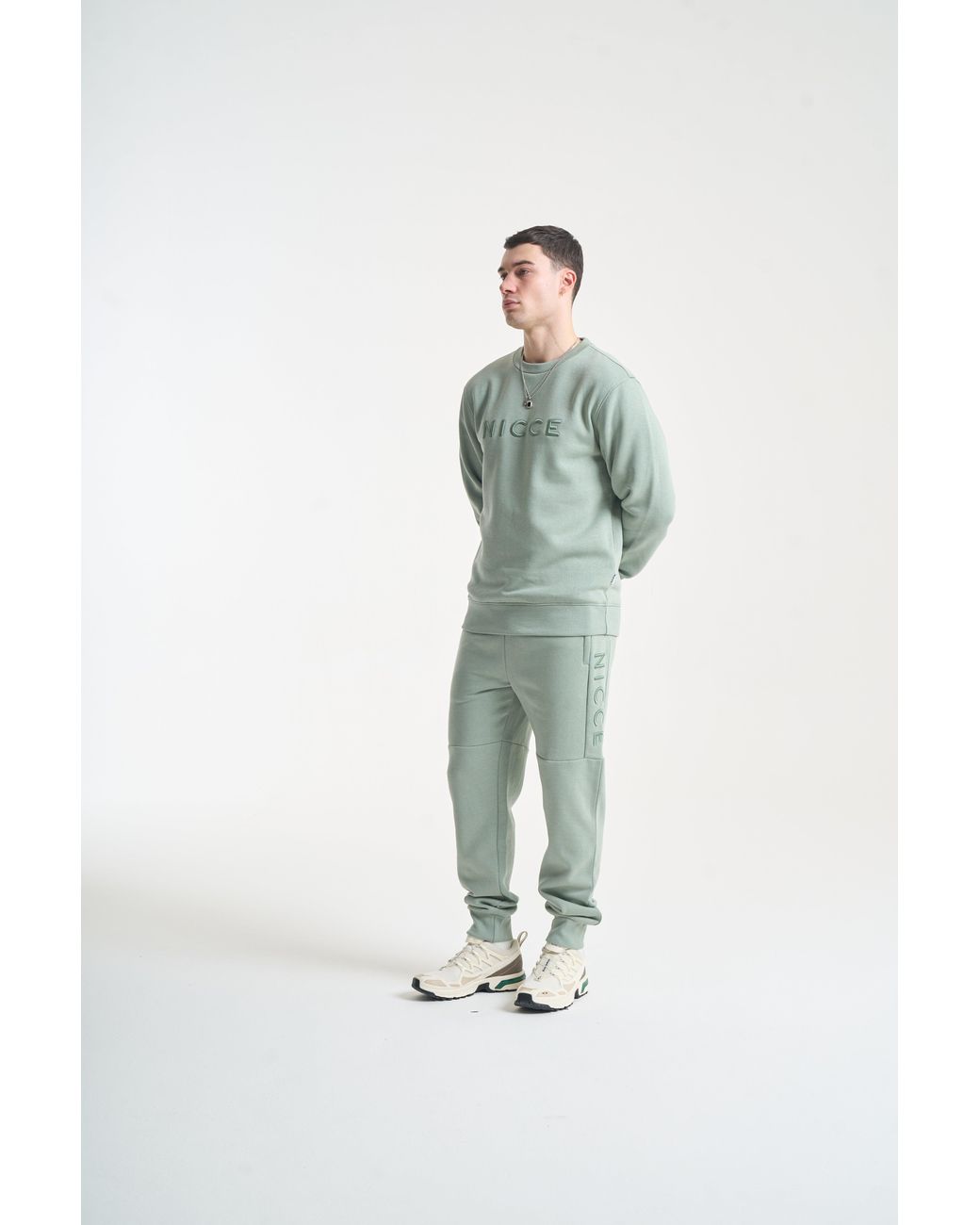 Nicce London Green Mercury Sweatshirt for men
