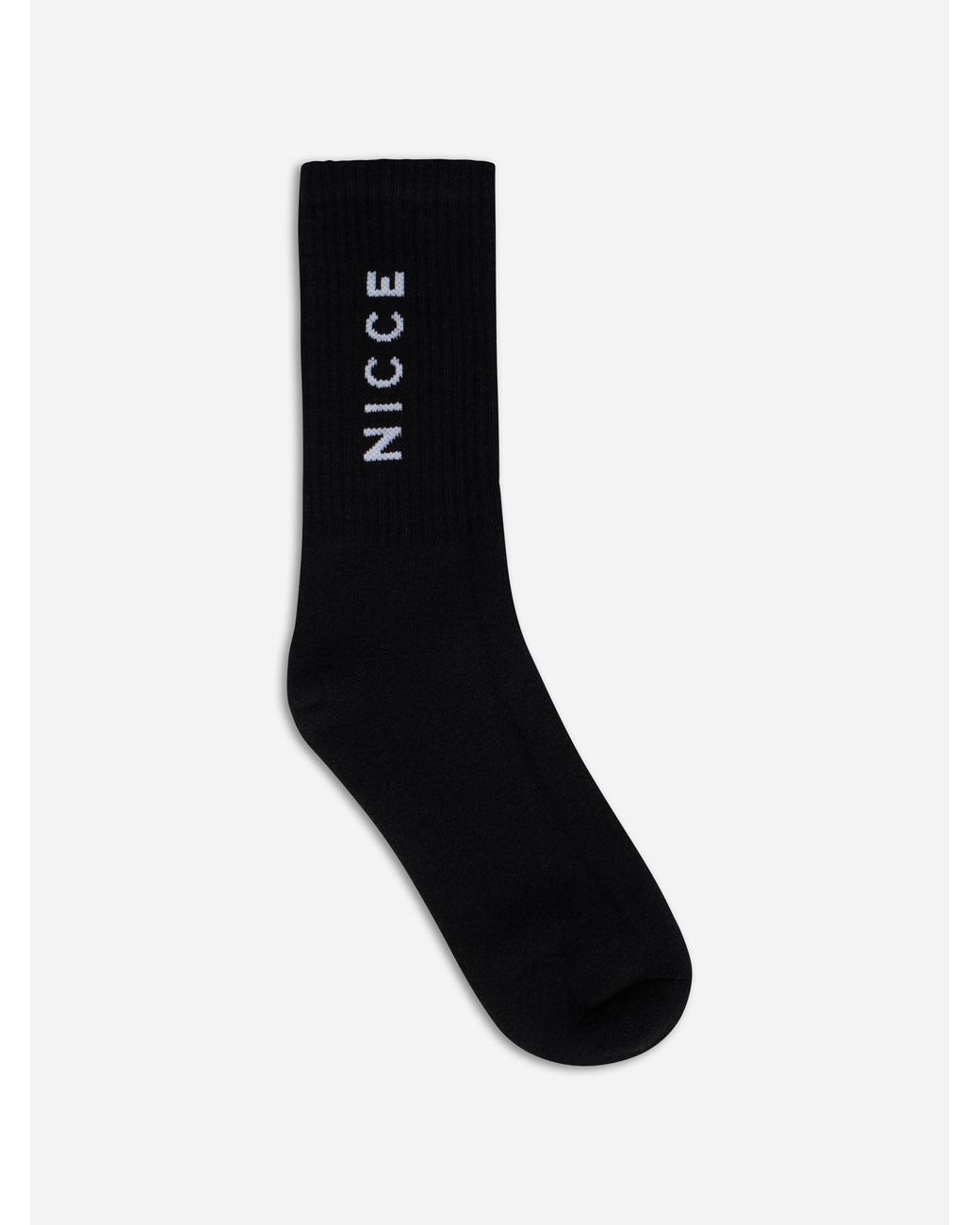Nicce London Black Rovato 3 Pack Crew Socks for men