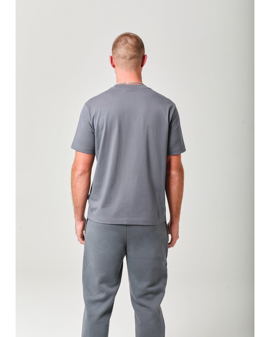 Nicce London Gray Elevate T-Shirt for men