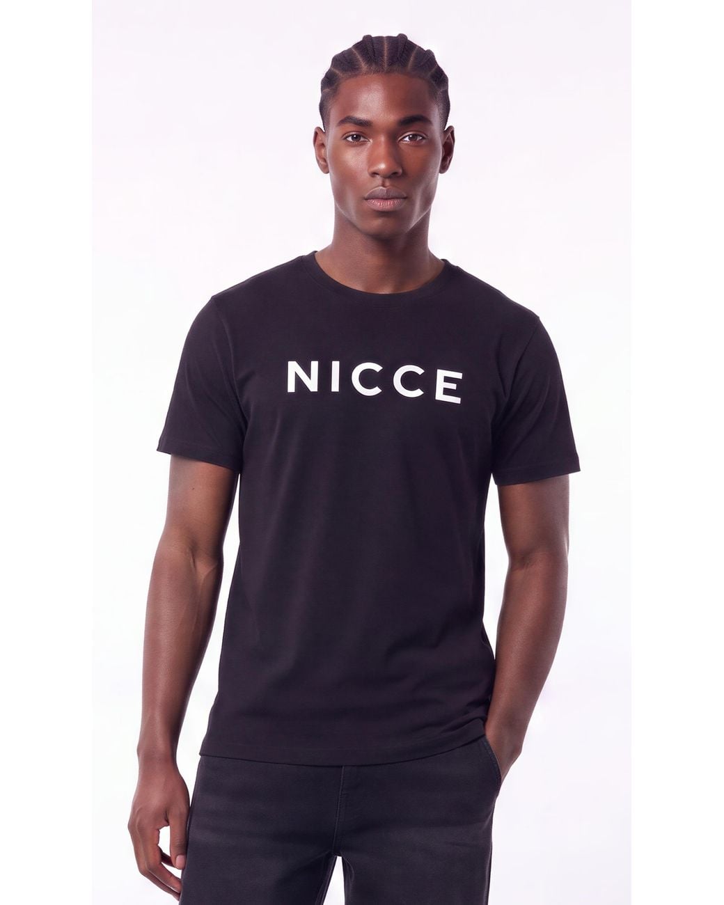 Nicce London Blue Denno T-Shirt for men
