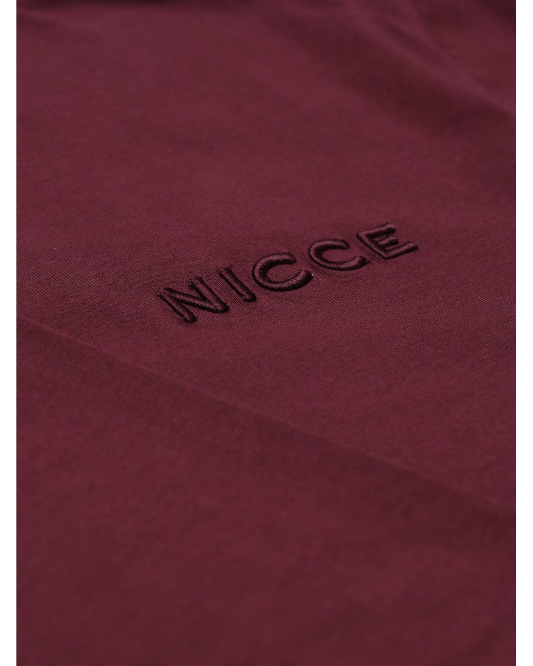 Nicce London Red Script Essential T-Shirt for men