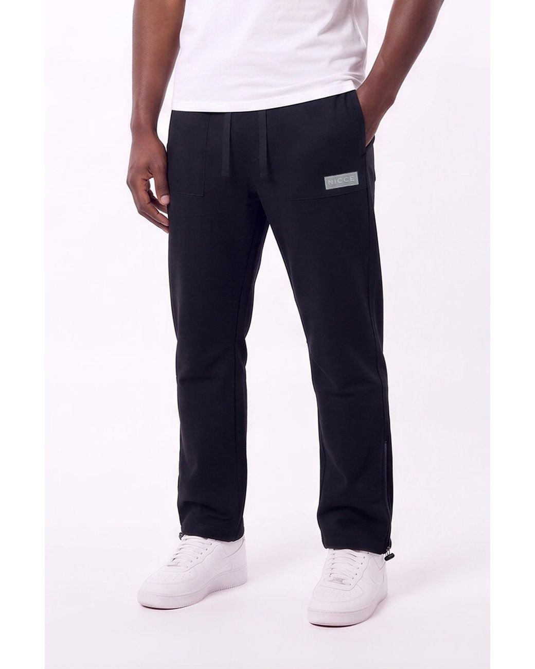 Nicce London Blue Appo Cargo Pants for men