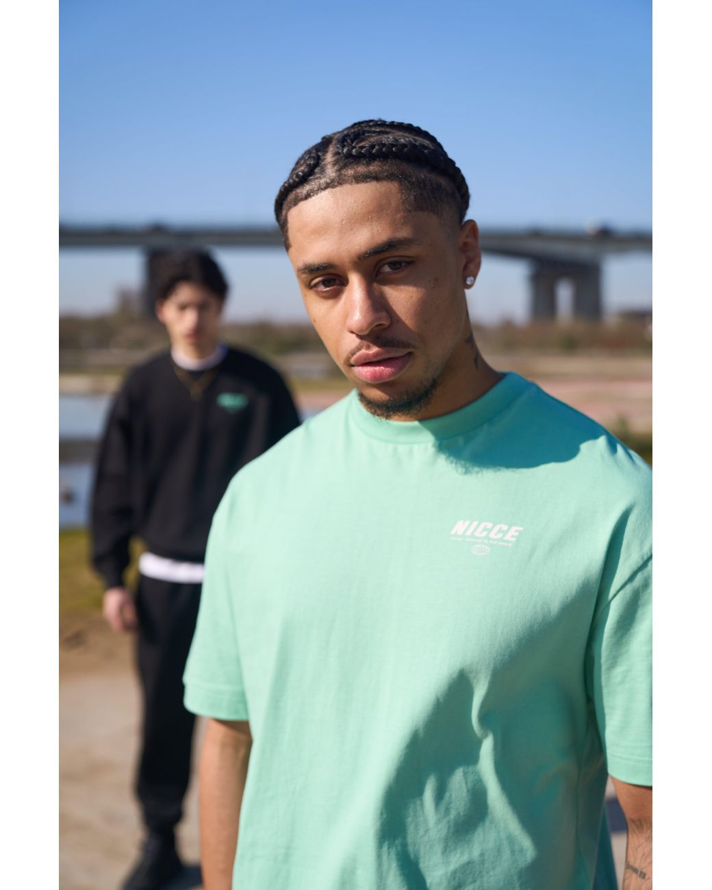 Nicce London Green Comet T-Shirt for men