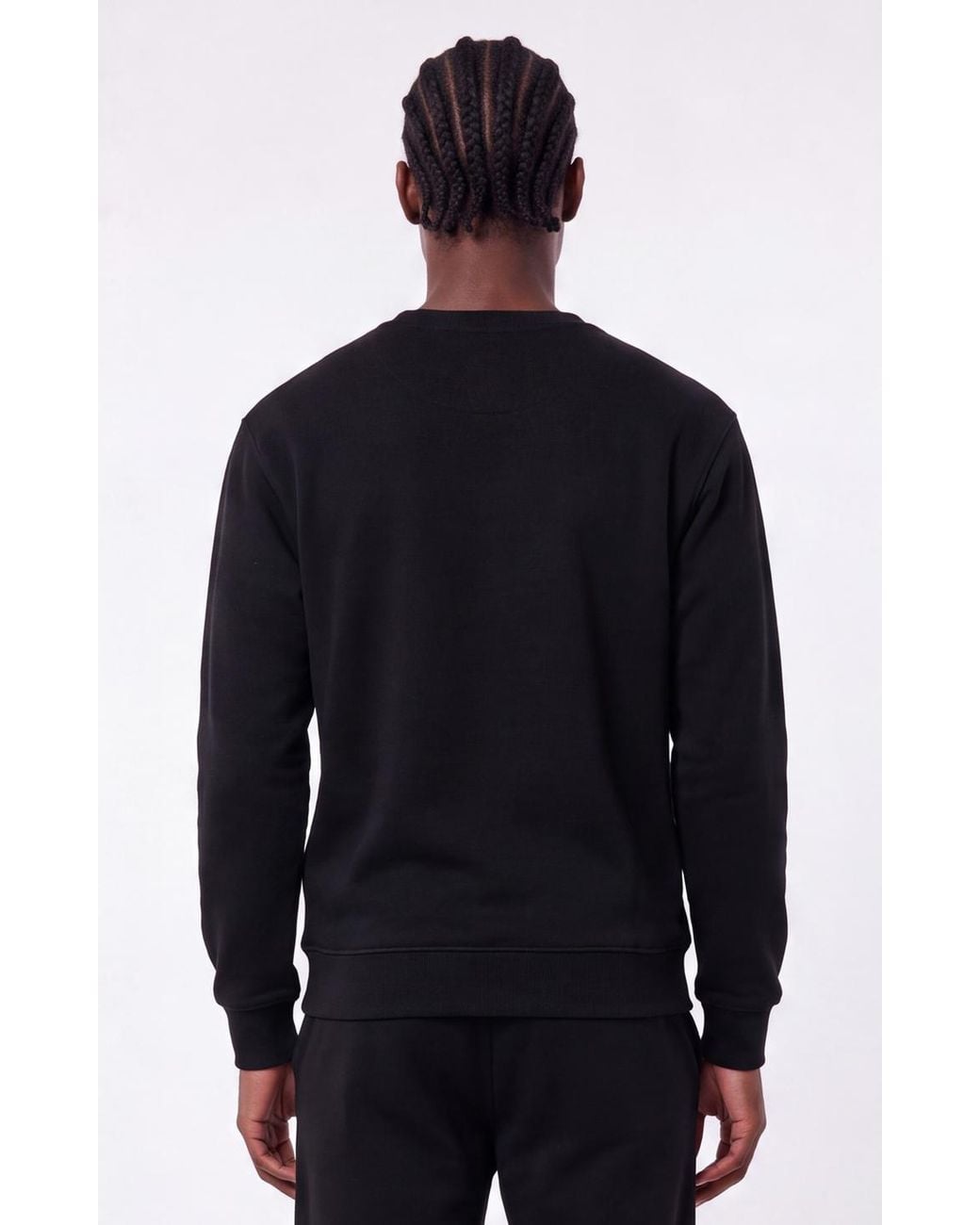 Nicce London Black Lormi Sweatshirt for men
