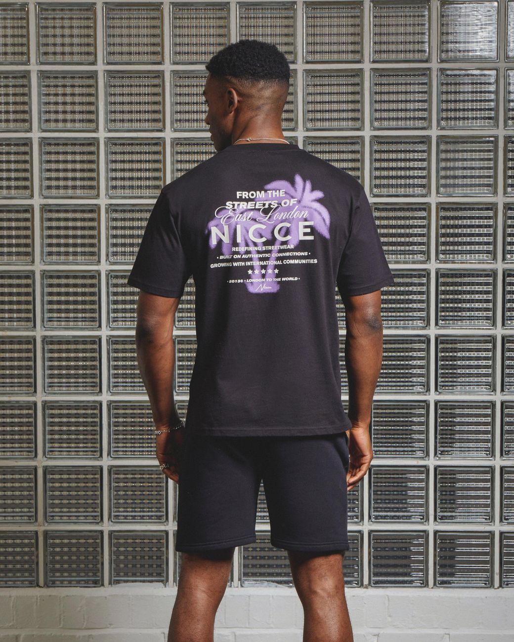 Nicce London Gray Fiesta T-Shirt for men