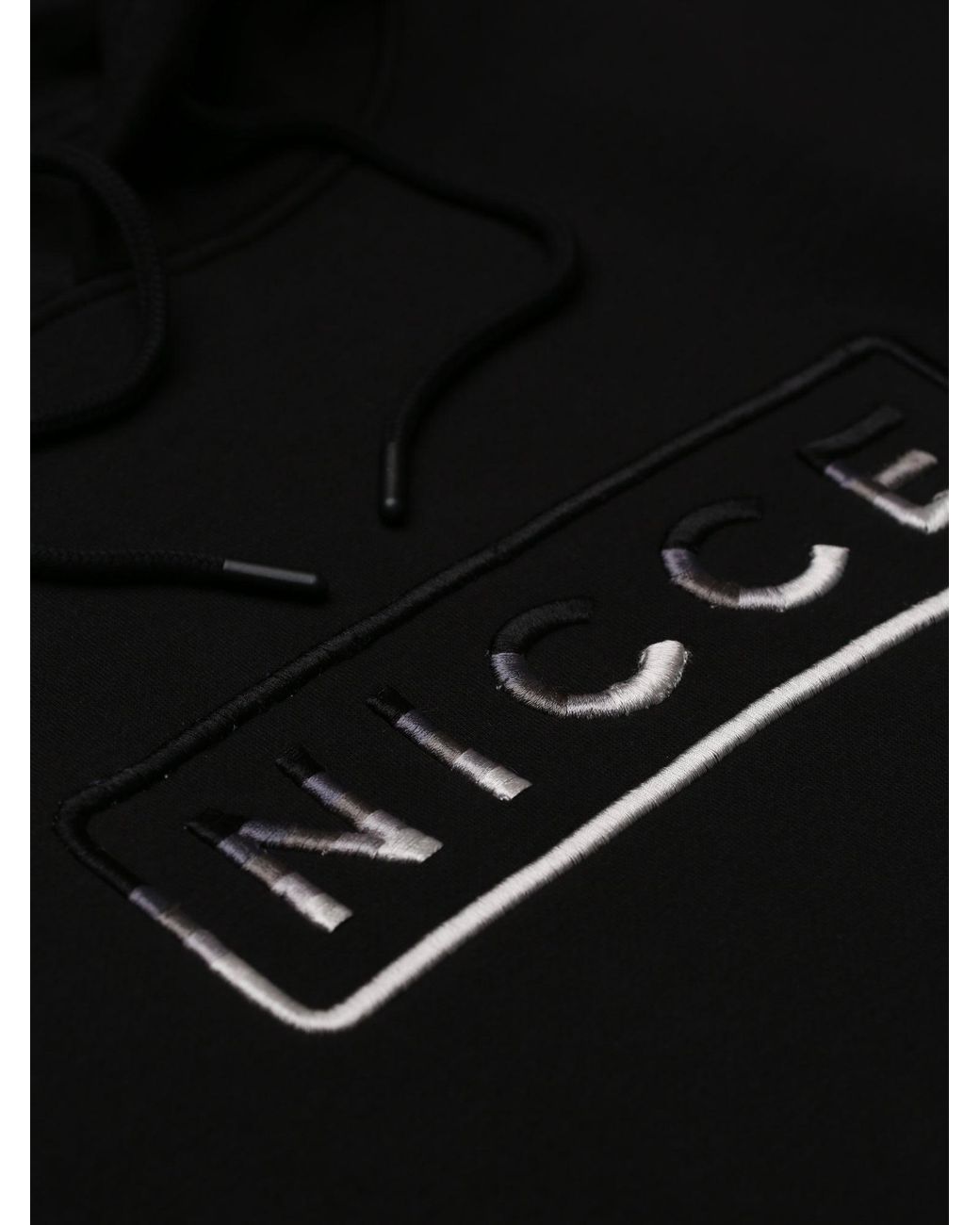 Nicce London Black Powell Hoodie for men