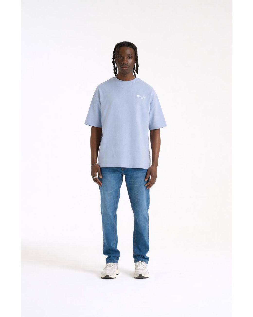 Nicce London Blue Flavur T-Shirt for men
