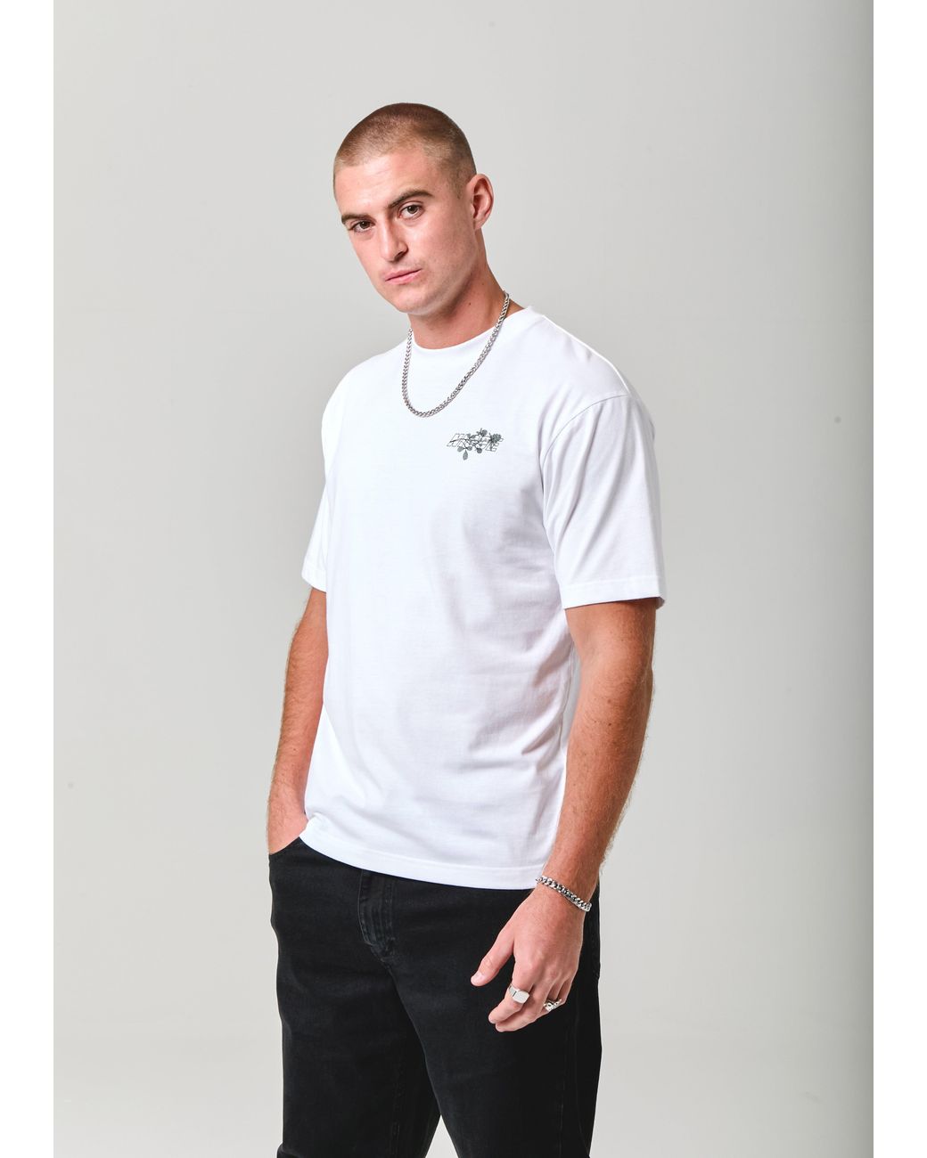 Nicce London White Essence T-Shirt for men