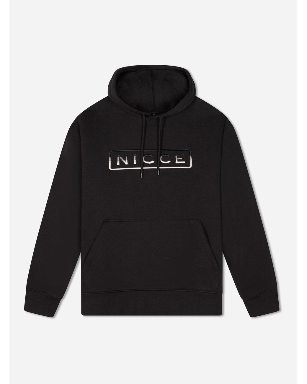 Nicce London Black Powell Hoodie for men