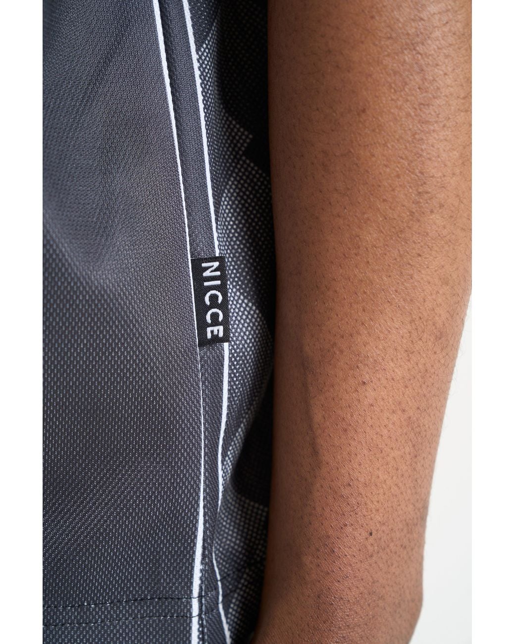 Nicce London Black Soccer Football Shirt for men