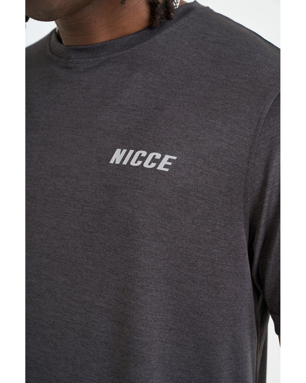 Nicce London Black Gripper T-Shirt for men