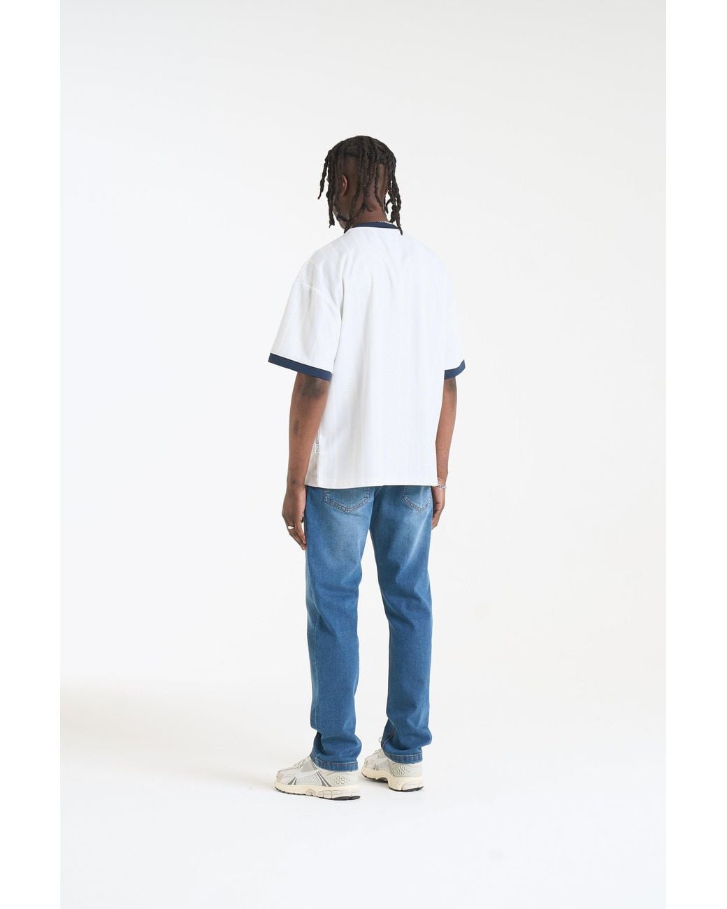 Nicce London White Legend Football Shirt for men