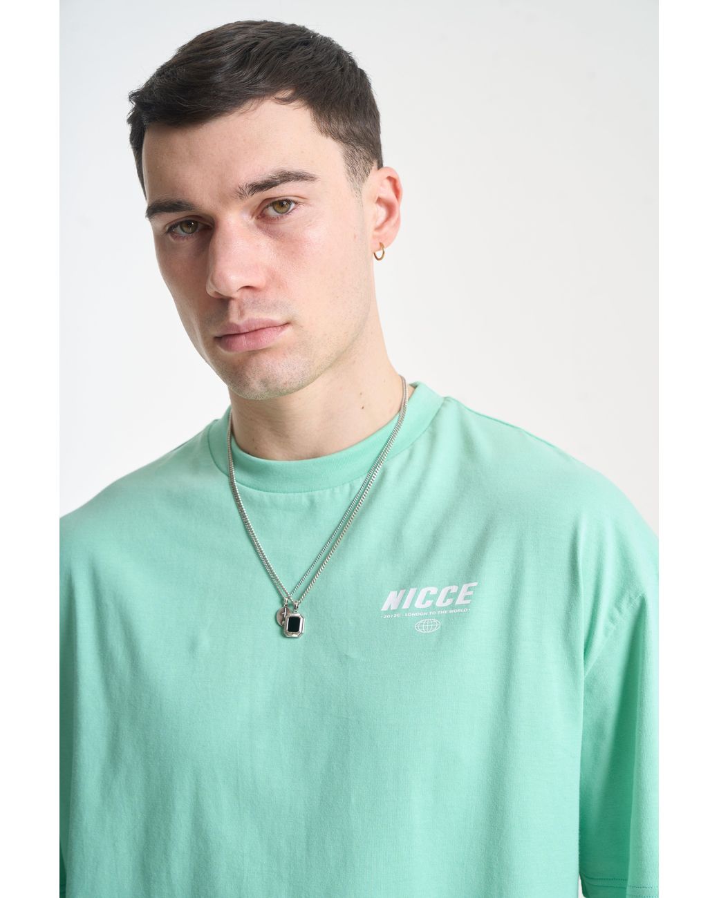 Nicce London Green Comet T-Shirt for men