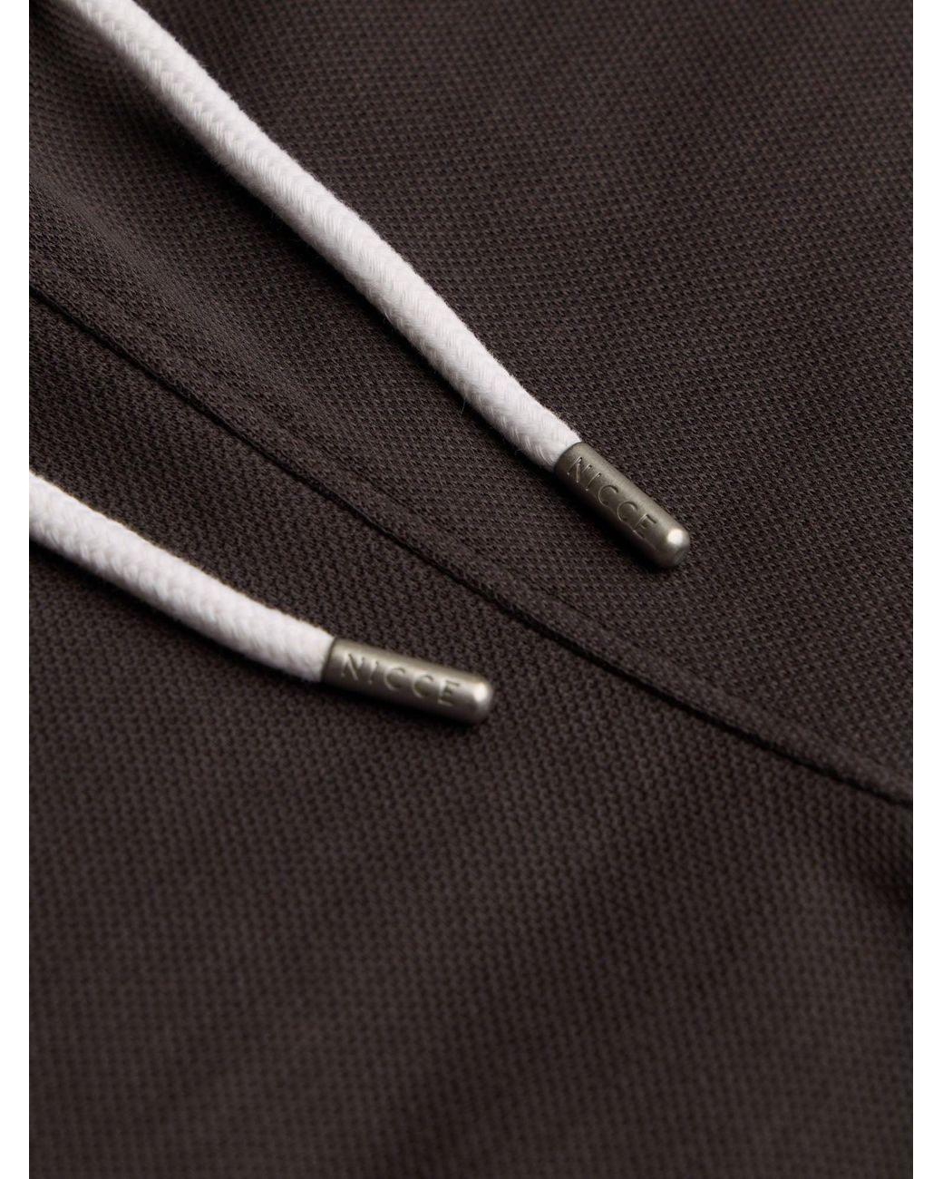 Nicce London Black Piper Shorts for men