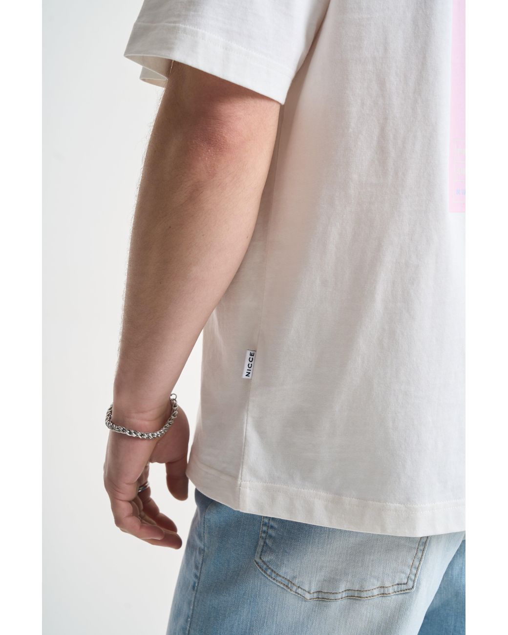 Nicce London White Nightspot T-Shirt for men