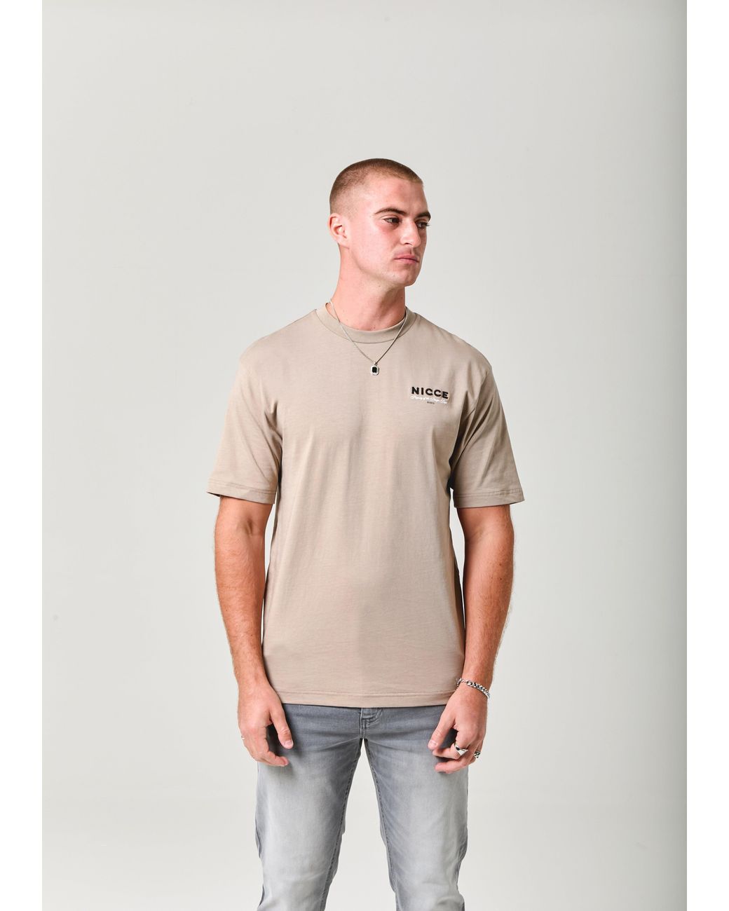 Nicce London Natural Meridian T-Shirt for men