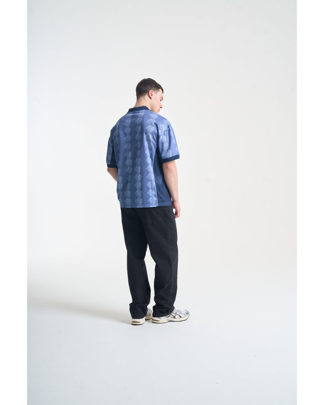 Nicce London Blue Billete Football Shirt for men