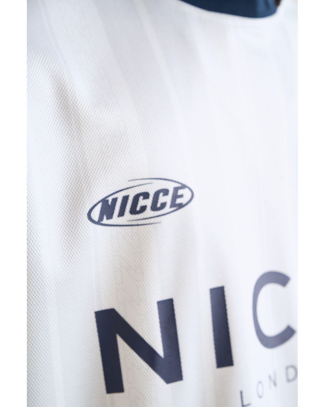 Nicce London White Legend Football Shirt for men