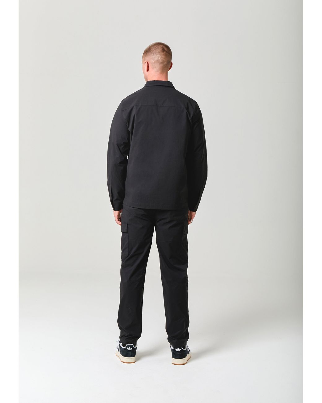 Nicce London Blue Odyssey Shacket for men