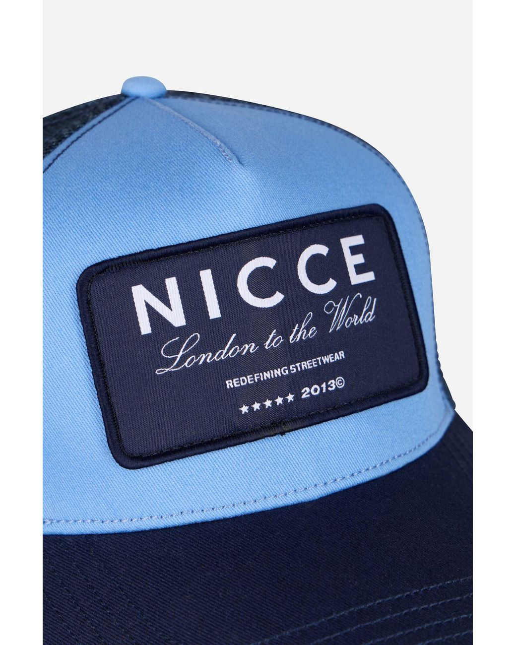 Nicce London Blue Griffton Cap for men