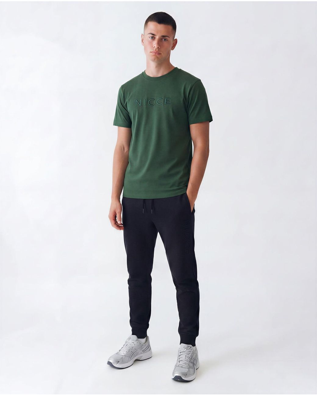 Nicce London Green Mercury T-Shirt for men