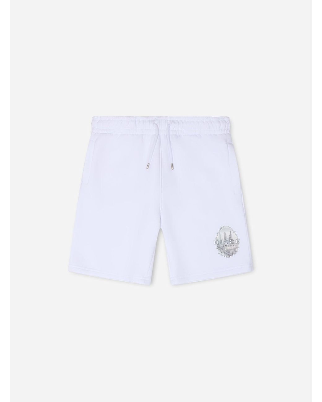 Nicce London Gray Vista Shorts for men