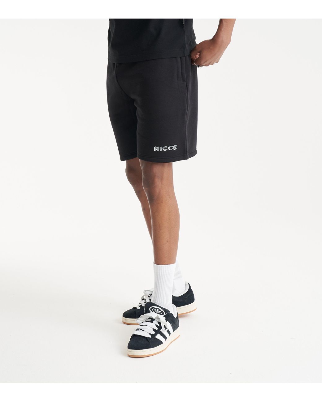 Nicce London Blue Forma Shorts for men