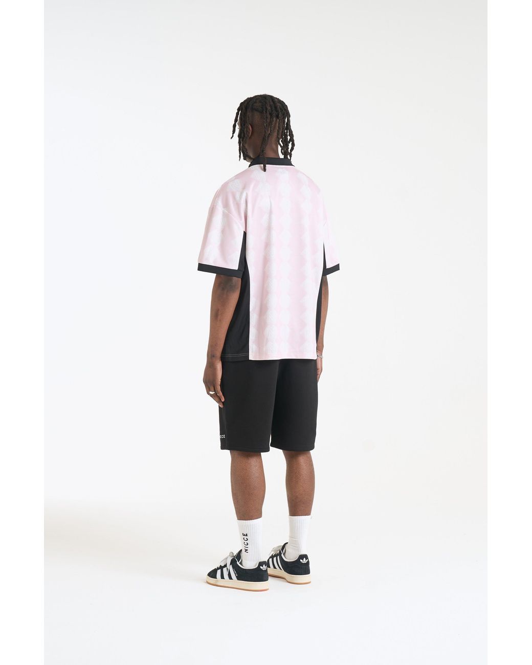 Nicce London Pink Billete Football Shirt for men