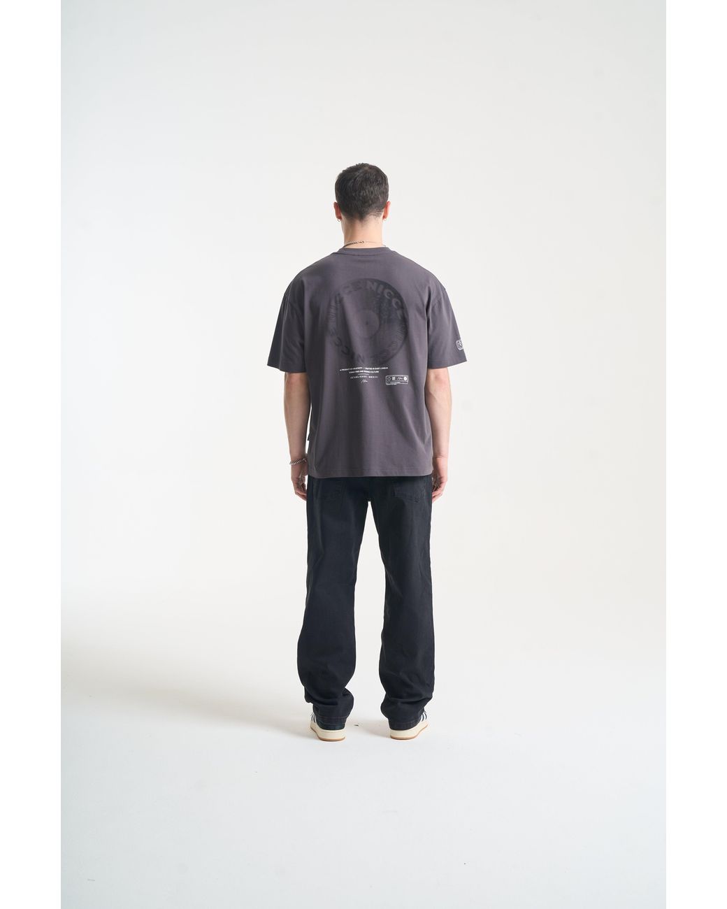 Nicce London Gray Ambit T-Shirt for men