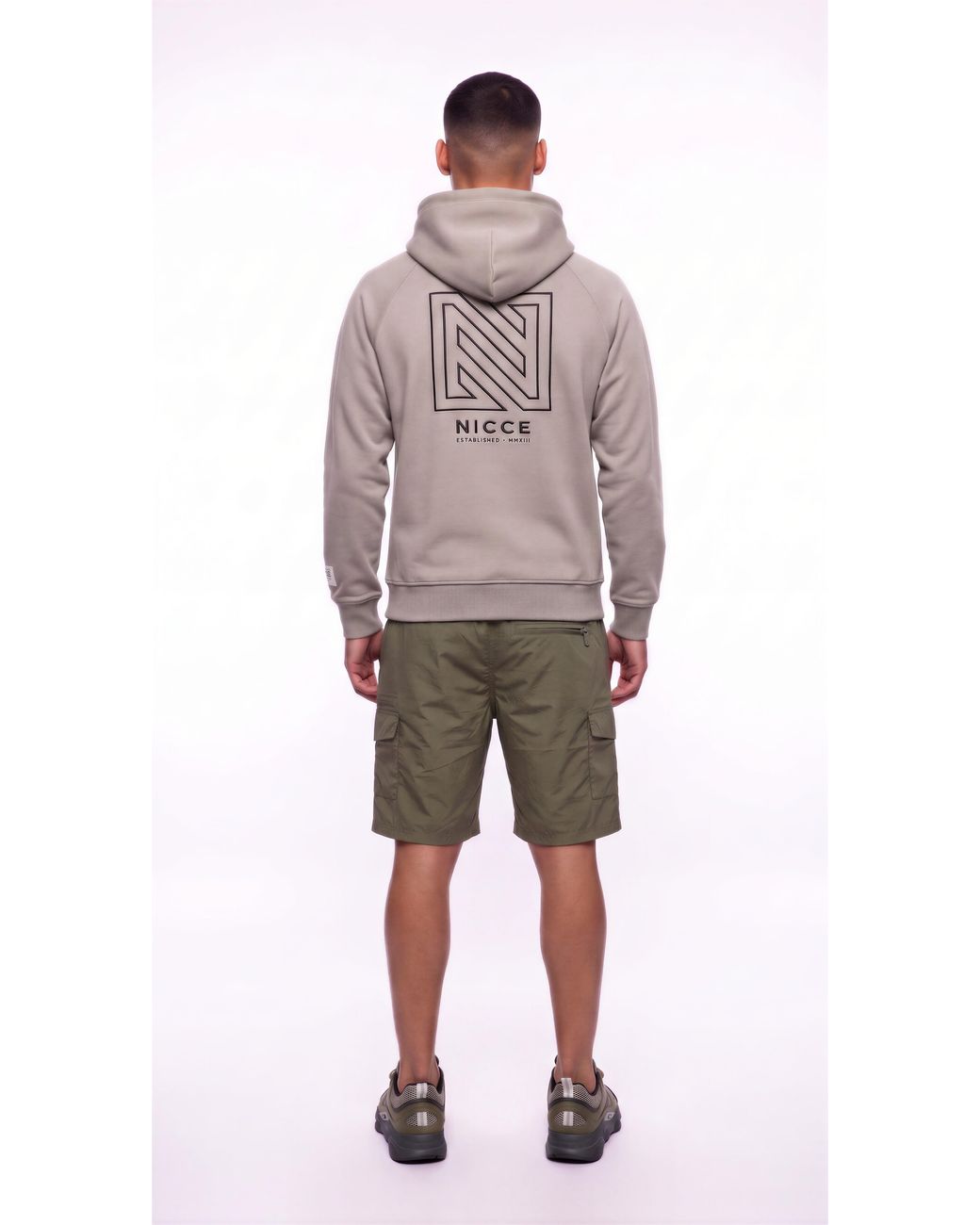 Nicce London Natural Humva Shorts for men