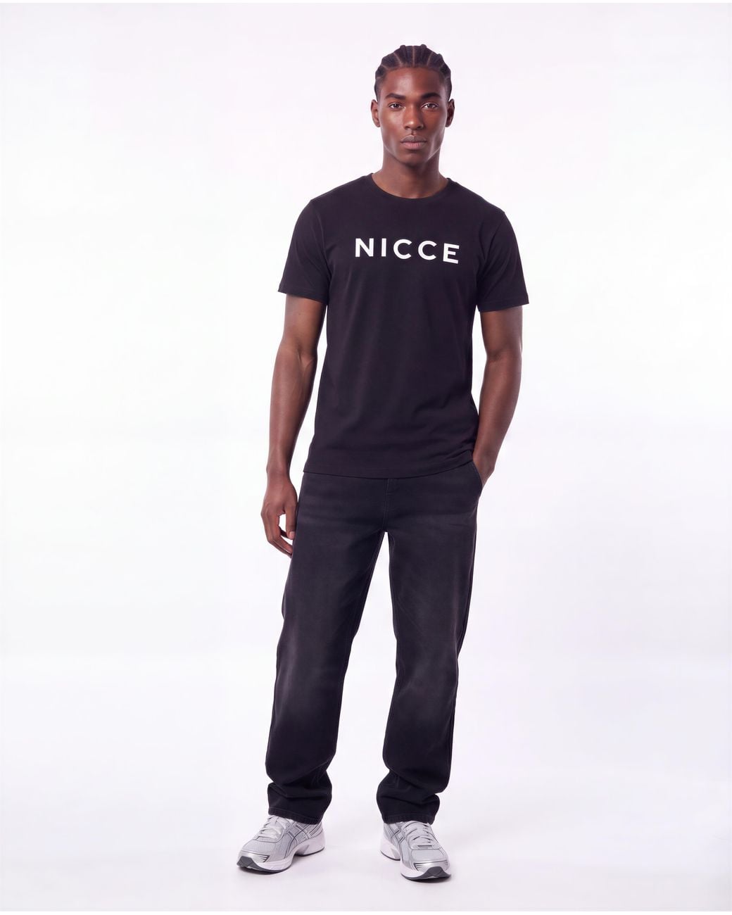 Nicce London Blue Denno T-Shirt for men