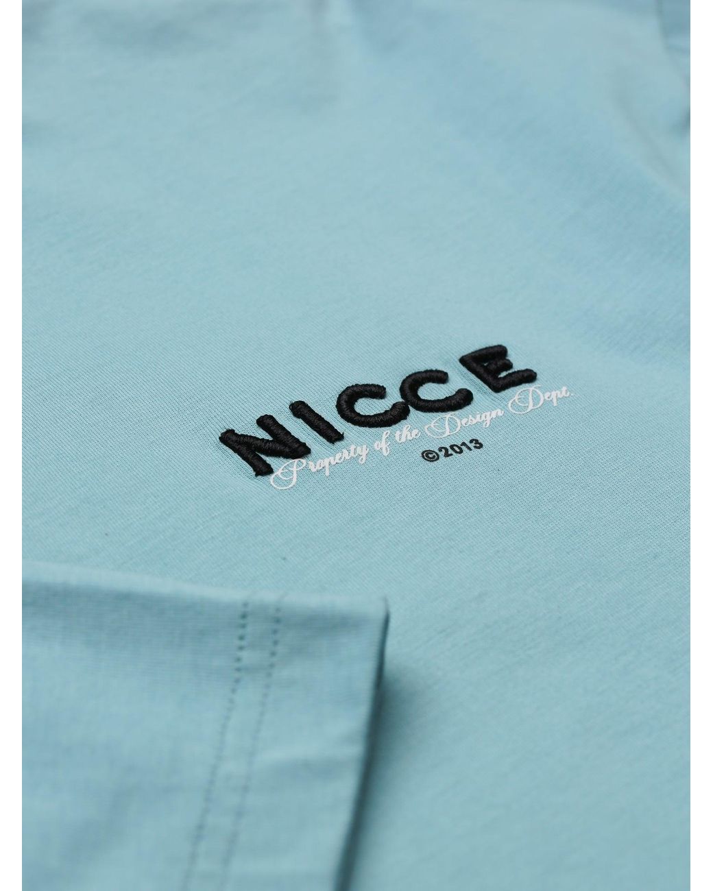 Nicce London Blue Meridian T-Shirt for men