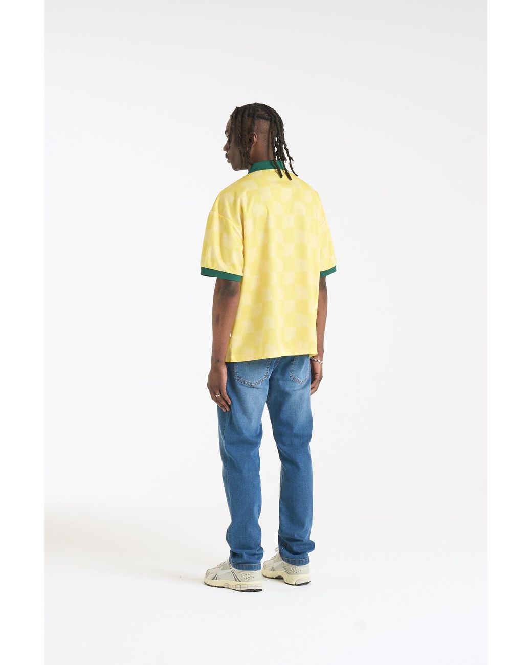 Nicce London Yellow Stadium Football Shirt for men