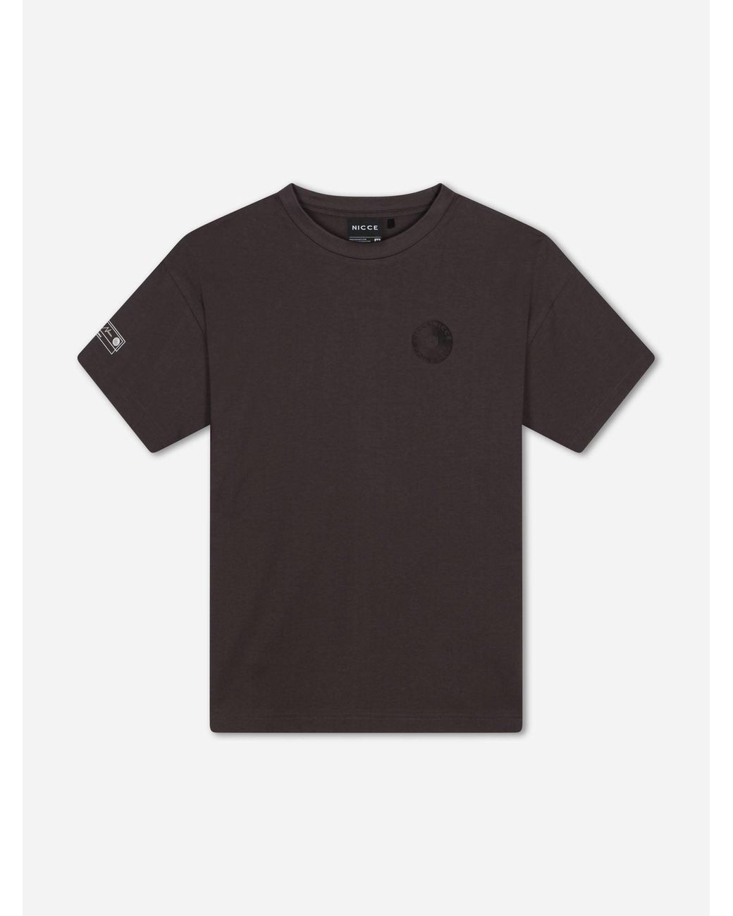 Nicce London Gray Ambit T-Shirt for men