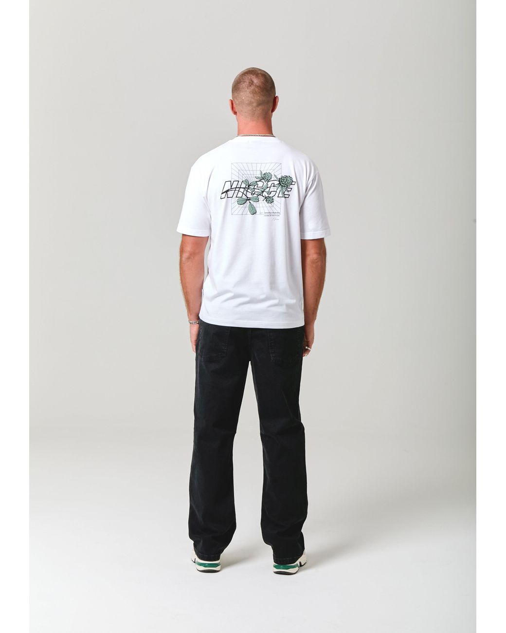 Nicce London White Essence T-Shirt for men