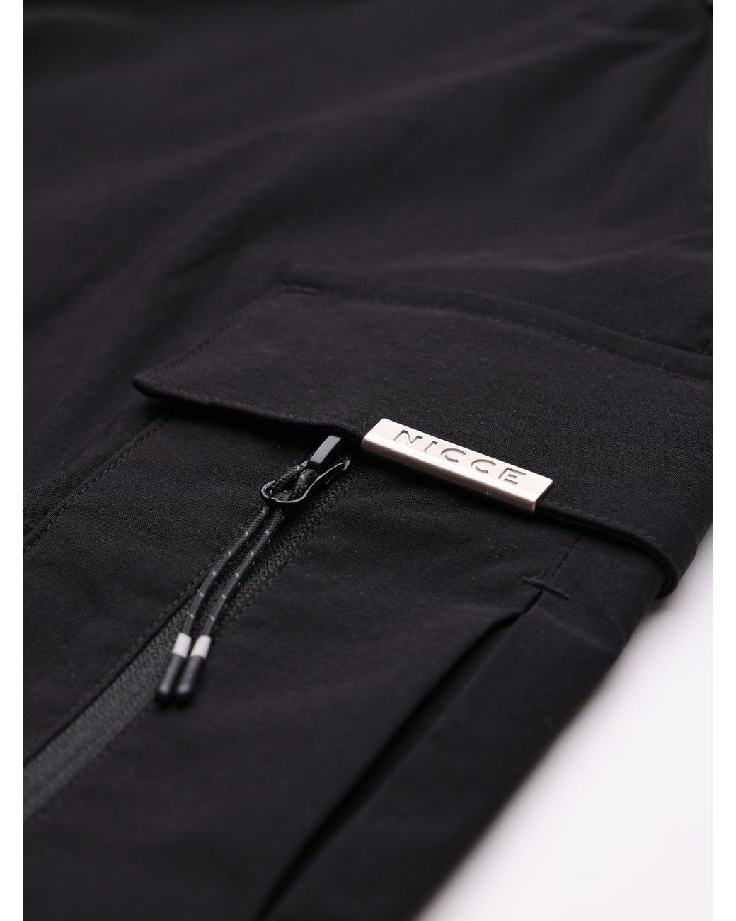 Nicce London White Odyssey Cargo Pants for men